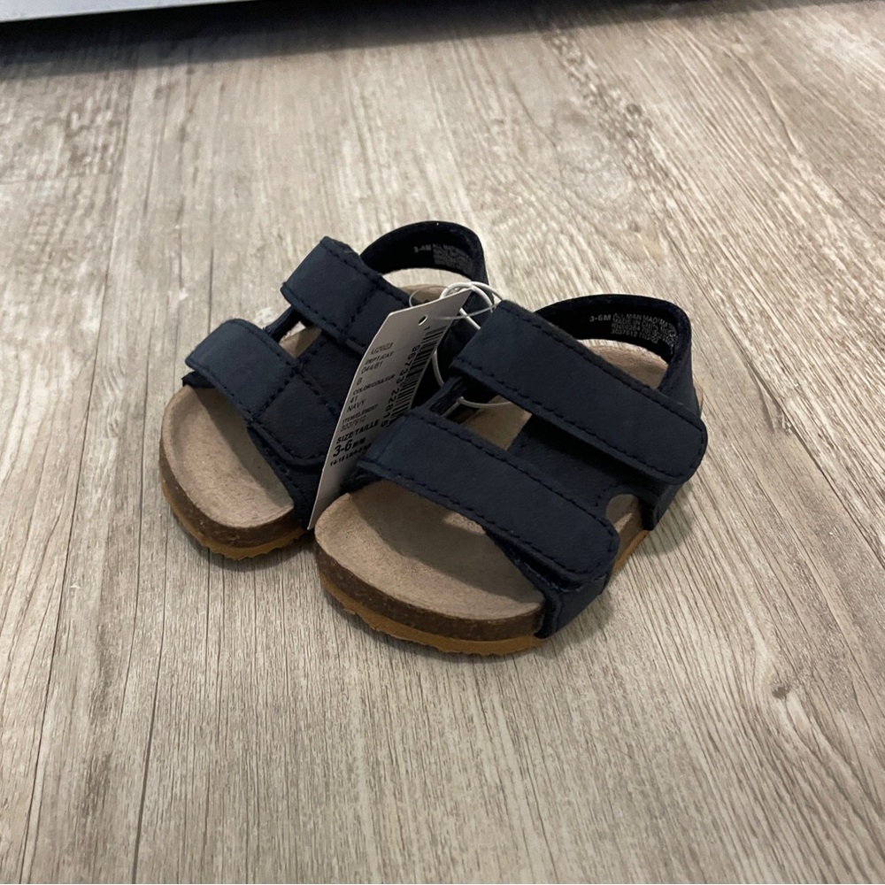NWT The Children’s Place Baby Sandals - Navy